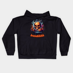 Buuhhhh-Halloween Haunt Kids Hoodie